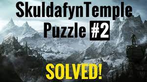 Dragon claws are key to solving the puzzles within the various ruins dotting skyrim's landscape. Skyrim Remastered Skuldafn Temple Puzzle 2 Youtube