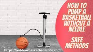 The things you would need: How To Pump A Basketball Without A Needle With Pictures Safe Methods
