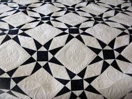 Black And White Quilt Patterns Finished Phew Two Color Quilts White Quilt Black And White Quilts