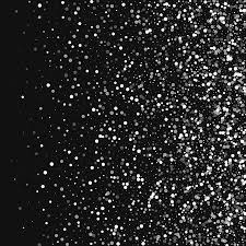 Black And White Dots Random Falling White Dots Right Gradient With Random Falling White Dots On Black Background Vector Illustration