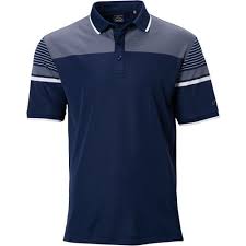 Callaway Mens Engineered Stripe Birdseye Polo