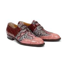 Mauri 53124 Men S Pink Cherry Alligator Fabric Canvas Oxfords Ma4520 Expensive Mens Shoes Dress Shoes Men Italian Shoes For Men
