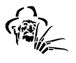 Freddy Krueger Pumpkin Template Google Search Halloween Pumpkin Stencils Halloween Stencils Pumpkin Carvings Stencils