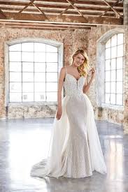 I bought this mermaid wedding dress this month. Detachable Train Eddy K Bridal Gowns Designer Wedding Dresses 2022