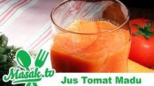 Kemudian masukkan lada benggala, tomato dan letakkan perasa. Jus Tomat Madu Tomato And Honey Juice Minuman 068 Youtube