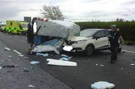 No traffic southbound due to crash near newark. See The Wreckages From The Aftermath Of A Crash Which Has Shut The A1 Northbound Chronicle Live