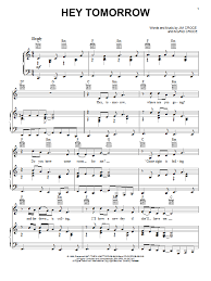 Jim croce — hey tomorrow (the original albums.plus 2011). Jim Croce Hey Tomorrow Sheet Music Pdf Notes Chords Pop Score Piano Vocal Guitar Right Hand Melody Download Printable Sku 71813