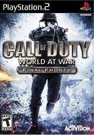 Call Of Duty 3 Ps2 Comprar Call Of Duty World At War Final Fronts Ps2 Game Call Of Duty World Call Of Duty Ps2 Games