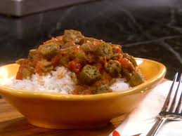 Okra And Tomatoes Paula Deen Food Network Okra And Tomatoes Okra And Tomato Recipe Food Network Recipes