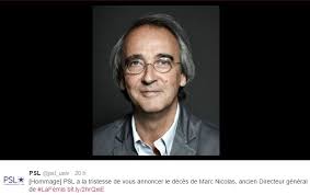 Marc Nicolas, l'ex-directeur de la Fémis, est décédé