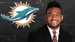 Miami Dolphins Land Their Qb By Picking Tua Tagovailoa With No 5 Pick In 2020 Nfl Draft In 2020 Nfl Draft Nfl News Miami Dolphins