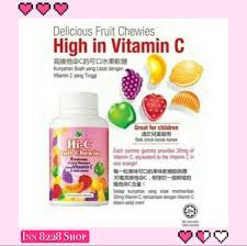 Ia juga membentuk dan memperbaiki sel darah merah, tulang dan tisu serta menguatkan saluran darah. Ready Stock Cosway Vitamin Hi C Kunyahan 100bijil Shopee Malaysia
