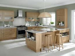 I just love these gorgeous kitchen cabinet colors! Kitchen Color Schemes With Wood Cabinets