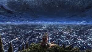 Find & download free graphic resources for starry night background. Women Starry Night Animation Wallpapers Hd Desktop Background