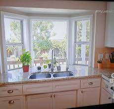 An angled bay is the most common type of bay window that works well in any style or shape of kitchen. Pin On Dream Home Kitchen Ideas