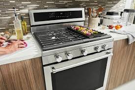Oven racks, the broiler pan, all cookware, foil and any plastic on the range cooktop. Kfgg500ess Kitchenaid 30 Inch 5 Burner Gas Convection Range Stainless Steel Stainless Steel Cullen S Home Center