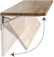 Amazonsmile The Quick Bench Folding Wall Mounted Workbench With 20 X 48 Collapsible Butcher Bloc Wall Mounted Table Wall Mounted Folding Table Folding Walls