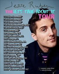 Anddddd we're back! Announcing the 3rd leg of The Let's Talk About It Tour,  summer and fall edition. Ticketed headline shows in the northeast, some  house concerts and private events and charity