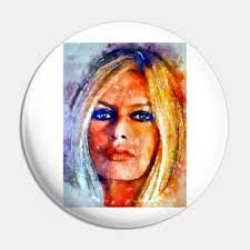 Brigitte Pins and Buttons for Sale