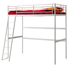 Sotto il letto puoi creare una zona relax, una cabina armadio o uno spazio di lavoro. Ikea Us Furniture And Home Furnishings Loft Bed Frame Metal Bunk Beds Loft Bed