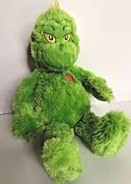 Build A Bear Workshop Dr Seuss Grinch 19 Stuffed Animal With A Heart Light Up Buildabearworkshop Christmas Disney Stuffed Animals Christmas Plush Animals