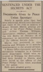 Official secrets act is a term used in hong kong, india, ireland, myanmar, malaysia, singapore and the united kingdom, and formerly in canada and new zealand for legislation that provides for the protection of state secrets and official information, mainly related to national security. Contravening The Official Secrets Act In World War Ii Part 2 Untold Lives Blog