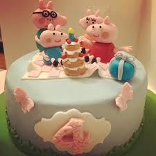 Cake Peppa Pig Chocolat Noir Chocolat Au Lait Fraise Desserts Cake Food
