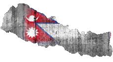 Flags Asia Nepal Map : Gif Service