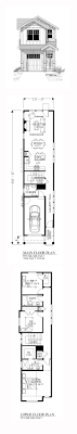 Narrow Lot House Plan 46245 Total Living Area 1564 Sq Ft 3 Bedrooms And 2 5 Bathrooms Copyrig Narrow Lot House Plans Narrow House Plans Narrow Lot House