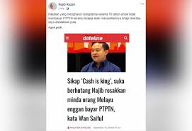 In corporate finance, the expression refers to the fact that only future free cash flows or dividends are relevant for valuation. Ptptn Saya Pula Dipersalahkan Najib