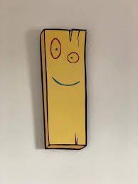 Plank From Ed Edd & Eddy Meme Wood Painting Nostalgia Wood - Etsy