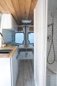 Are you looking for the best campervans with bathrooms? 144 Sprinter Van With Bathroom Our Latest Van Build Sara Alex James Custom Crafted Vans