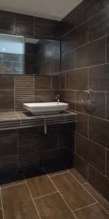 Wood can be a good addition to a room. Contemporary Modern Bathroom Tile Ideas