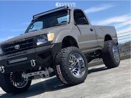 Tacoma regular cab, tacoma extended cab. 1998 Toyota Tacoma Wheel Offset Aggressive 1 Outside Fender Suspension Lift 6 984012 Custom Offsets