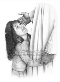 Gambar tuhan yesus memeluk manusia. Gadis Kecil Pelukan Yesus