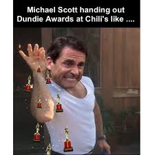 Search the imgflip meme database for popular memes and blank meme templates. Michael Scott Handing Out Dundie Awards At Chili S Like The Office Show Office Memes Humor Office Memes