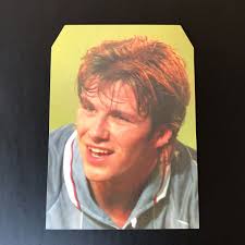 David Beckham Rookie 1997 A Question of Sport Famous Faces Soccer England