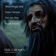 For John the Baptizer, the threats were encouragements. Season Two, Episode  5.