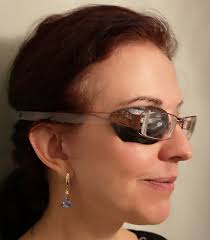 Handmade Leather Eye Patch. Suitable for Permanent Use and Under Glasses.  Eyepatch for Adults. for Right or for Left Eye.