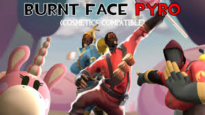 SENSITIVE CONTENT] Burnt Face Pyro [Team Fortress 2] [Mods]