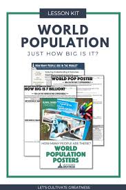 World Population Project Kit In 2020 Geography Lessons World Population High School Social Studies