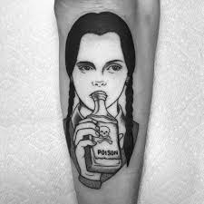 Best sleeve tattoos cute tattoos body art tattoos i tattoo awesome tattoos nerd tattoos portrait tattoos tattoo drawings tatoos. Family Adams Tattoo By Lmariera At Studiosansregret Family Tattoos Halloween Tattoos Wednesday Addams Tattoo