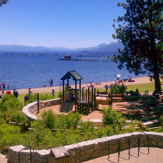 Lake Tahoe beach
