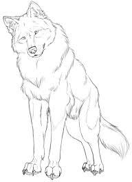 Wolf Linart By Crimsonwolfsobo Avec Images Dessin De Loup Loup Dessin Dessin D Animal