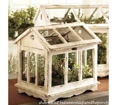 A Tabletop Greenhouse For Growing Herbs Rustic Greenhouses Backyard Greenhouse Garden Terrarium