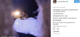 Was tennis player serena williams' wedding gown and lavish ceremony a grand slam? Serena Williams Reveals Dress After Post Wedding Party Daily Mail Online