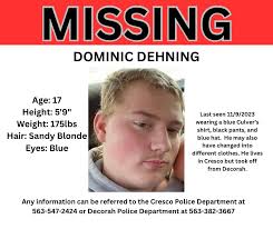 Breaking: Authorities Searching for Missing Northeast Iowa Teen