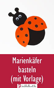 Marienkafer Vorlage Pdf Zum Ausdrucken In 2020 Marienkafer Basteln Basteln Fruhling Kinder Karten Basteln Mit Kindern