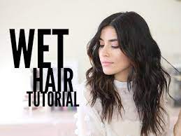 When learning how to curl your hair, you might want to. How To Create The Wet Hair Look Tutorial Youtube
