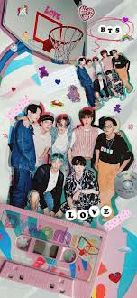 Está compuesta por siete integrantes: Pin De Windi Novitasari En Bts Wallpaper Bts Divertido Descargar Juegos Gratis Logo De Bts